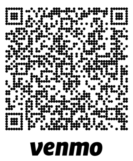 QR code to donate via Venmo